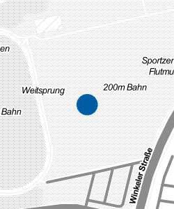 Vorschau: Karte von Sportzentrum Flutmulde