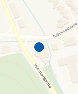 Vorschau: Karte von Markant Tankstelle - Gummersbach, Brückenstr. 85
