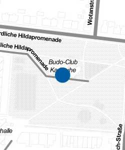 Vorschau: Karte von Budo-Club Karlsruhe e.V.