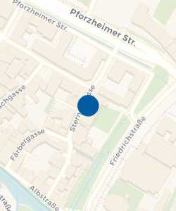 Vorschau: Karte von Amtsgericht Ettlingen