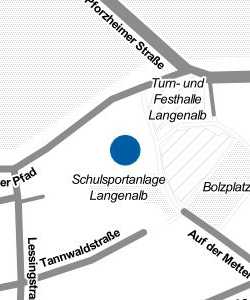 Vorschau: Karte von Grundschule Langenalb