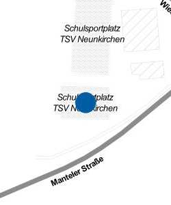 Vorschau: Karte von Schulsportplatz TSV Neunkirchen