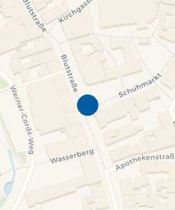 Vorschau: Karte von Wochenmarkt Blutstraße