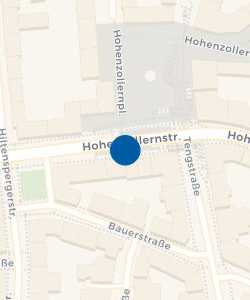 Vorschau: Karte von Haltestelle Hohenzollernplatz