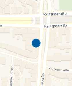 Vorschau: Karte von Bäckerei-Konditorei Richard Nussbaumer Karlsruhe-City