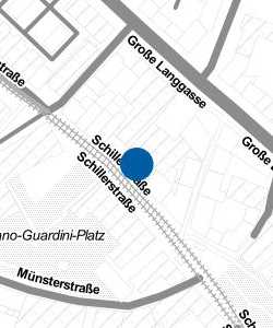 Vorschau: Karte von Zahnärzte in der Schillerstraße
