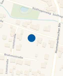Vorschau: Karte von Bücherei Bösingfeld