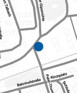 Vorschau: Karte von Tiengen Bahnhof
