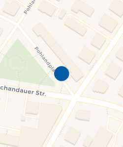 Vorschau: Karte von Taxihalteplatz Pohlandplatz