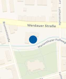 Vorschau: Karte von Wohnheim Werdauer Straße