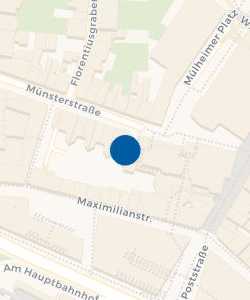 Vorschau: Karte von GABI Gemeinsame Anlaufstelle Bonner Innenstadt
