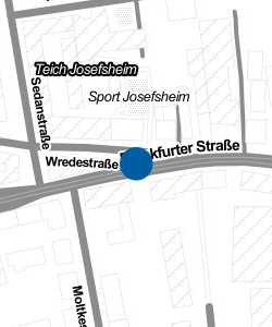 Vorschau: Karte von Wredestraße, Würzburg