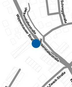 Vorschau: Karte von Kundenparkplatz Stadtwerke Freising