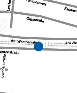 Vorschau: Karte von Bahnhof Albstadt-Ebingen West