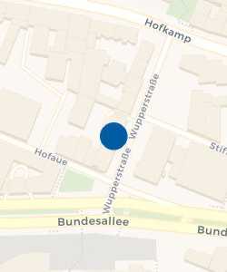 Vorschau: Karte von Deutsche Rentenversicherung Rheinland Service-Zentrum Wuppertal