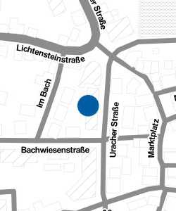 Vorschau: Karte von Poststelle Münsingen
