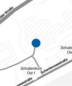 Vorschau: Karte von Schulzentrum Ost