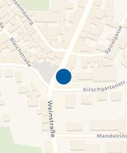Vorschau: Karte von Gaststätte Winzerverein