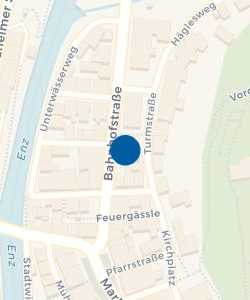 Vorschau: Karte von Polizeirevier Neuenbürg