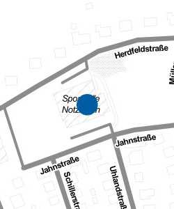 Vorschau: Karte von Sporthalle Notzingen
