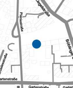 Vorschau: Karte von Apotheke am Marktplatz Sindelfingen