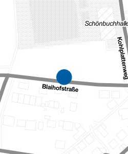Vorschau: Karte von Pfrondorf Schönbuchhalle