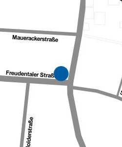 Vorschau: Karte von VR-Bank Ludwigsburg eG, Filiale Erligheim (VR-SISy)