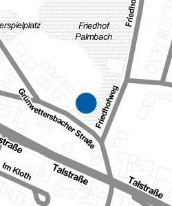 Vorschau: Karte von Waldenserweg - Platz der Erinnerung