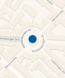 Vorschau: Karte von Weißenburger Platz