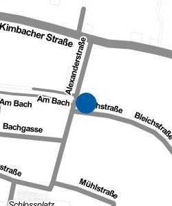 Vorschau: Karte von Gedenkstein f. ehemalige Bad Königer Synagoge