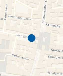 Vorschau: Karte von Hafenmarkt (Innenstadt)
