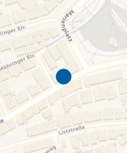 Vorschau: Karte von Bushaltestelle Marienplatz