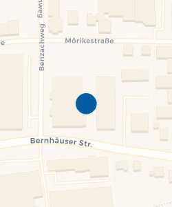Vorschau: Karte von Daimler AG Messelogistik und Markenlabor
