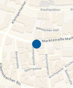 Vorschau: Karte von Polizeiposten Güglingen