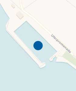 Vorschau: Karte von Yachthafen Haltnau - Yacht-Club Meersburg