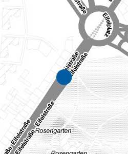 Vorschau: Karte von Haltestelle Eifelplatz