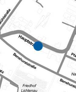 Vorschau: Karte von Polizeiposten Lichtenau