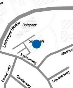 Vorschau: Karte von Sporthalle Hag