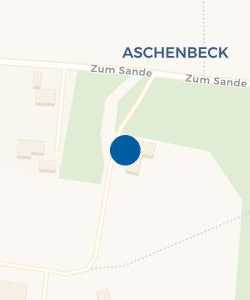 Vorschau: Karte von Campingplatz Aschenbeck