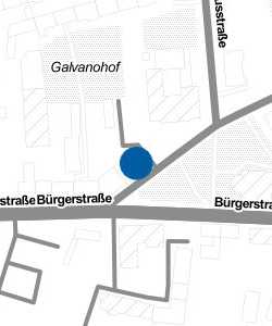 Vorschau: Karte von Polizeipräsidium/Polizeidirektion, Polizeirevier Pieschen
