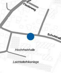 Vorschau: Karte von Hochrheinhalle