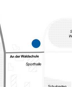 Vorschau: Karte von Parkplatz Waldschule