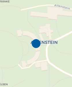 Vorschau: Karte von Informationszentrum Altenstein