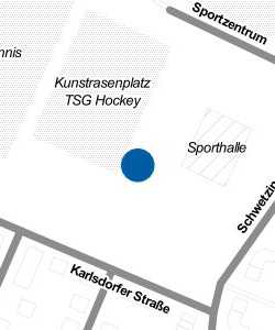 Vorschau: Karte von Bruchsal Sportzentrum