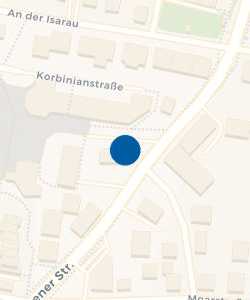 Vorschau: Karte von VR-Bank Ismaning Hallbergmoos Neufahrn eG - Geschäftsstelle Ismaning
