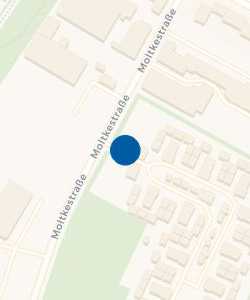 Vorschau: Karte von Moltkestraße