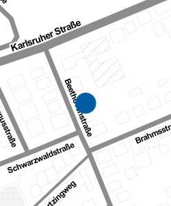 Vorschau: Karte von Sparkasse Karlsruhe - SB-Filiale