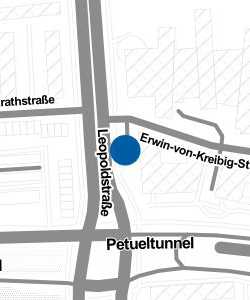 Vorschau: Karte von Behinderten-Parkplatz Commerzbank