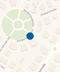 Vorschau: Karte von BA - Barbarossaplatz