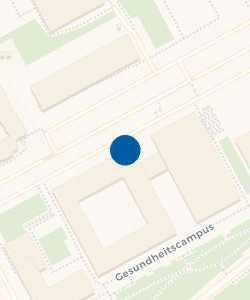 Vorschau: Karte von Hochschule für Gesundheit, Bochum